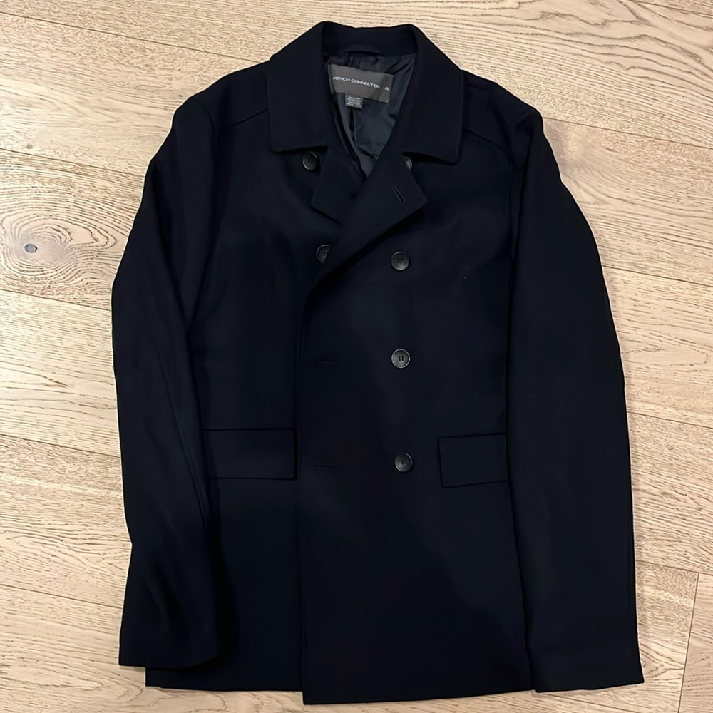 French Connection Wool Peacoat